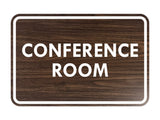 Classic Framed Conference Room Sign