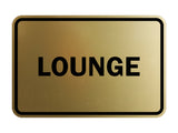 Classic Framed Lounge Sign