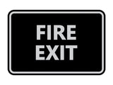 Classic Fire Exit Sign