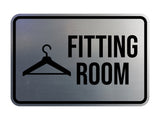 Classic Framed Fitting Room Wall or Door Sign