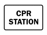 Classic CPR Station Sign