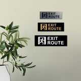 Basic Exit Route Wall or Door Sign