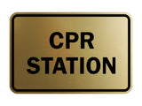 Classic CPR Station Sign