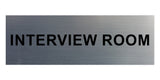 Basic Interview Room Wall or Door Sign