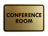 Classic Framed Conference Room Sign