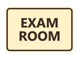 Classic Exam Room Sign