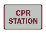 Classic CPR Station Sign