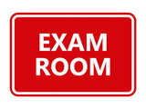 Classic Exam Room Sign