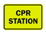 Classic CPR Station Sign