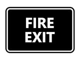 Classic Fire Exit Sign