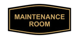 Fancy Maintenance Room Wall or Door Sign