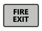 Classic Fire Exit Sign