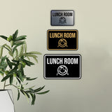 Classic Framed Lunch Room Wall or Door Sign