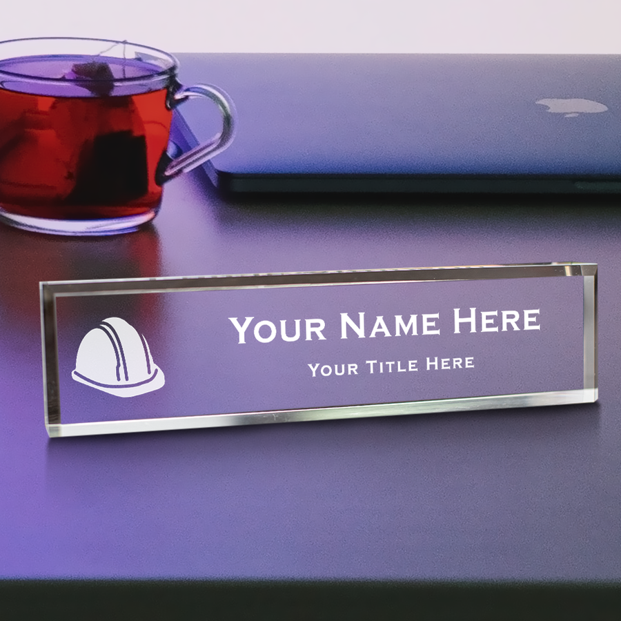 Custom Desk Signs – Pacific Sign and Stamp