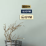 Basic Gym Wall or Door Sign