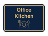 Classic Framed Office Kitchen Wall or Door Sign