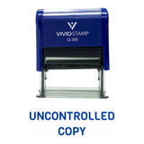 UNCONTROLLED COPY Self Inking Rubber Stamp