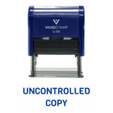 UNCONTROLLED COPY Self Inking Rubber Stamp