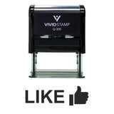 LIKE (Thumbs Up) Self Inking Rubber Stamp