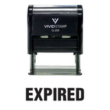 Expired Self Inking Rubber Stamp